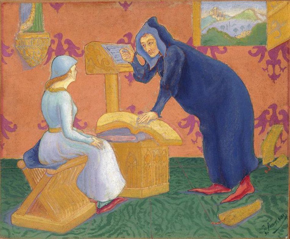 Abelard and Eloyse by Paul-Elie Ranson, 1890